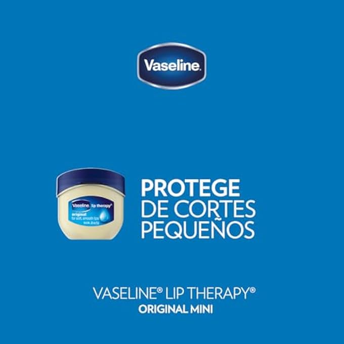 Vaseline LIP THERAPY, ORIGINAL LIP BALM MINI JAR, FOR SOFT PINK LIPS, UP TO 72-HR LASTING MOISTURIZATION, 7G - Image 4